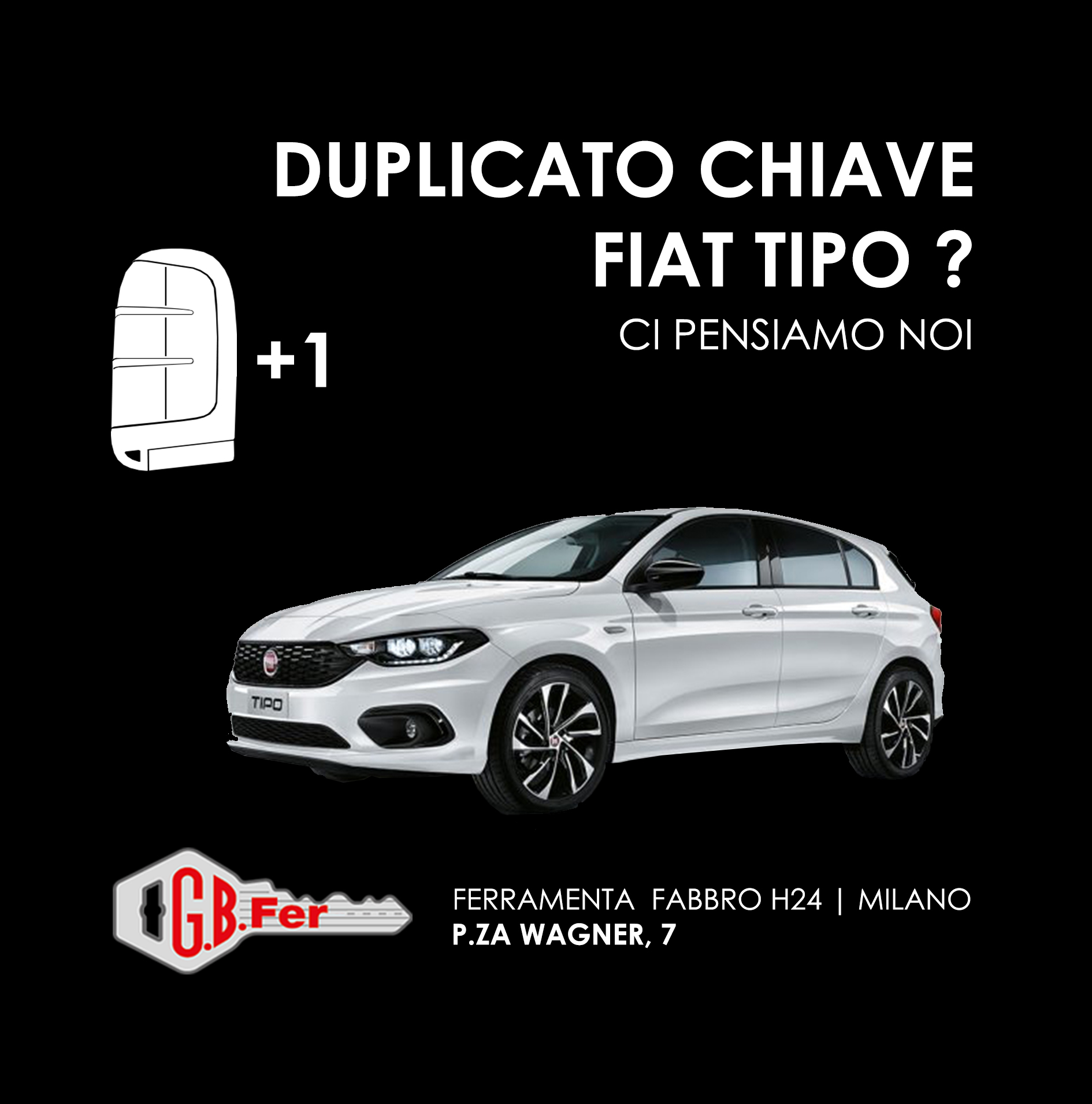 Duplicazione Chiave Fiat Tipo A Milano Gbfer Milano